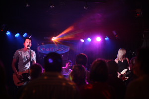 Photos of Aynsley Lister playing a gig