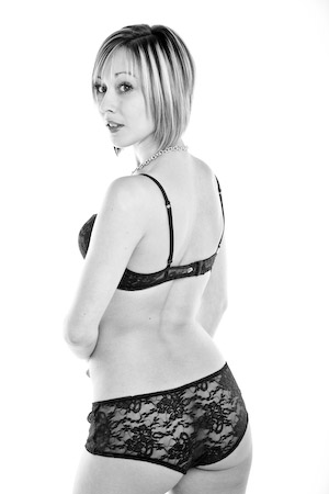 Lauren-Kent Lingerie Model 